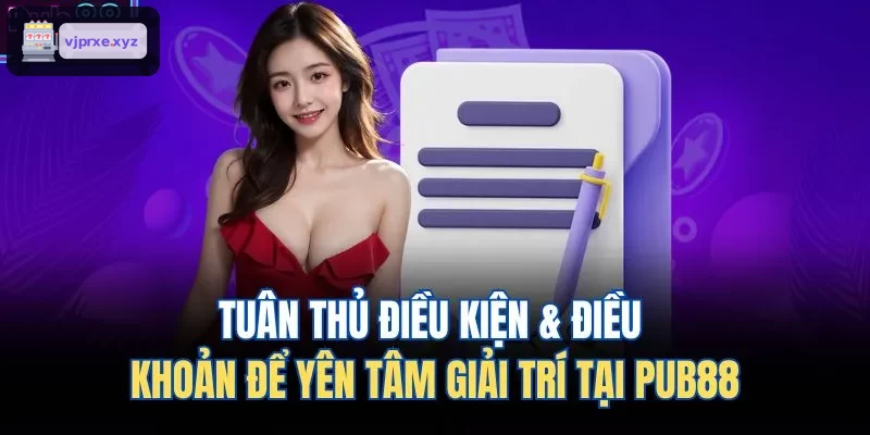 Tuân thủ điều kiện & điều khoản để yên tâm giải trí tại VIC88